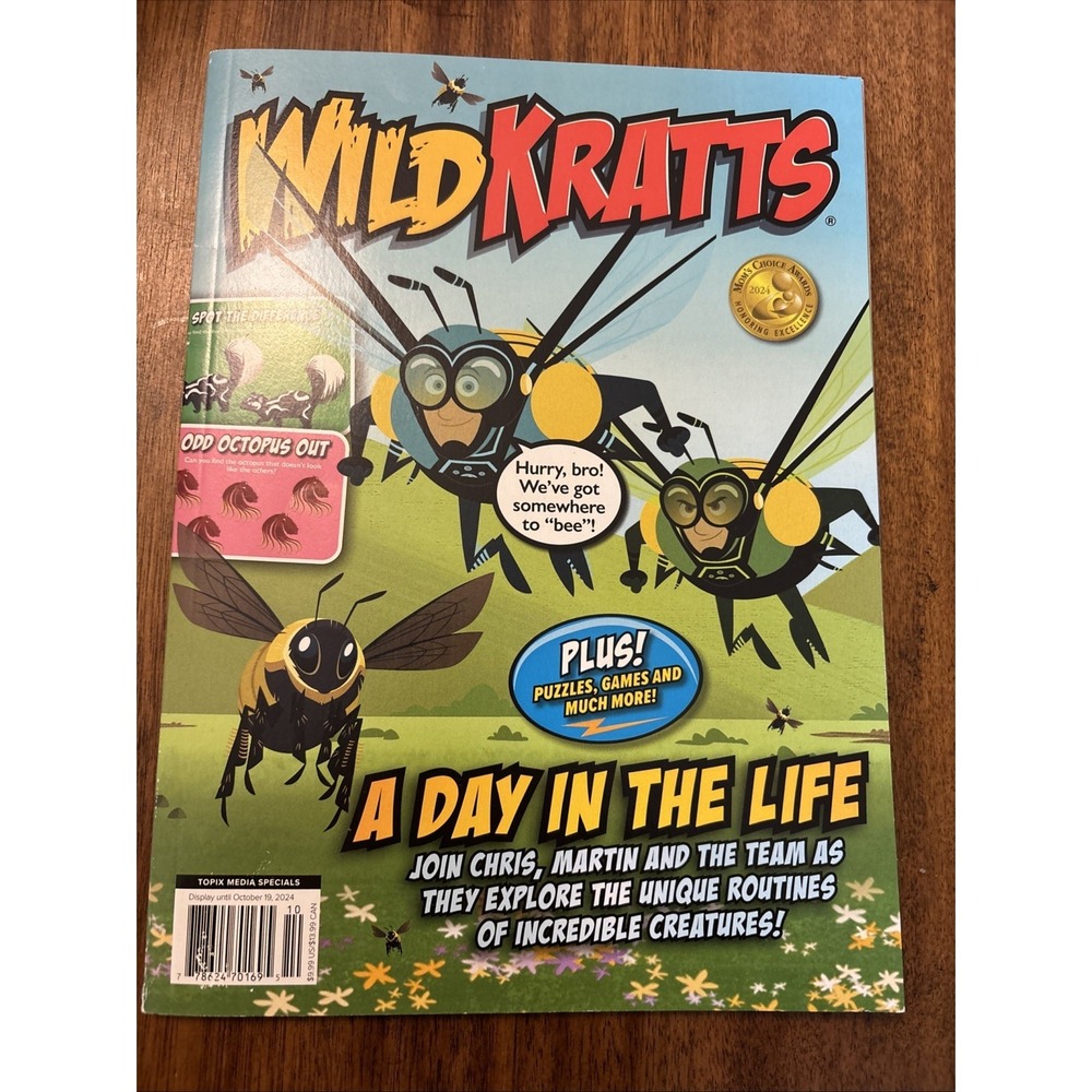 WILD KRATTS Magazine 2024 Activities & Stories for Kids